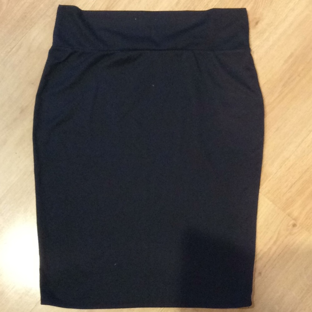 Black xl pencil skirt
